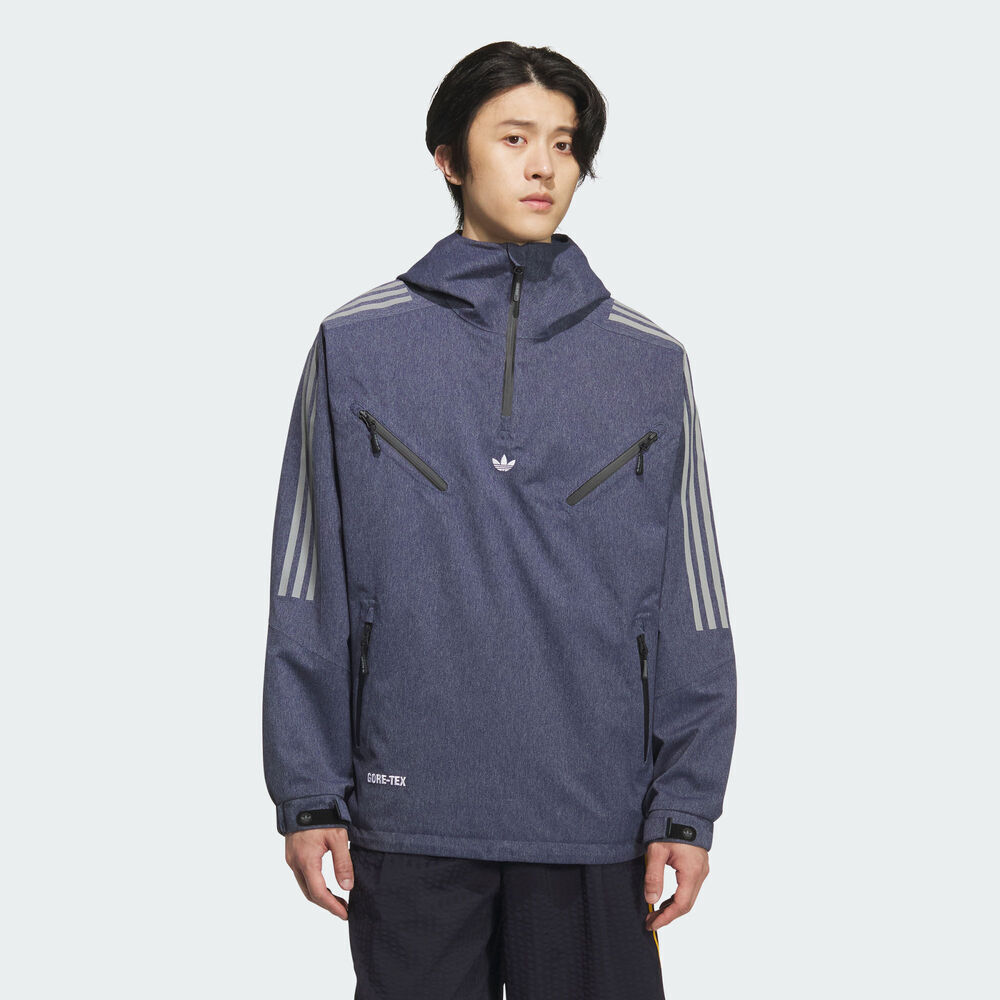 adidas Originals阿迪三叶草2025男子GORE DENIM JKT牛仔外套KA3943