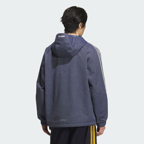 adidas Originals阿迪三叶草2025男子GORE DENIM JKT牛仔外套KA3943