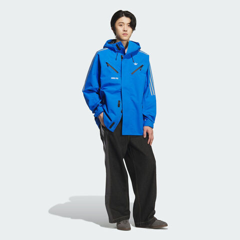 adidas Originals阿迪三叶草2025男子GORE 3L JKT梭织连帽外套KA3942