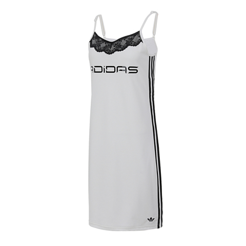 adidas Originals阿迪三叶草2025女子DRESS无袖连衣裙JZ6770