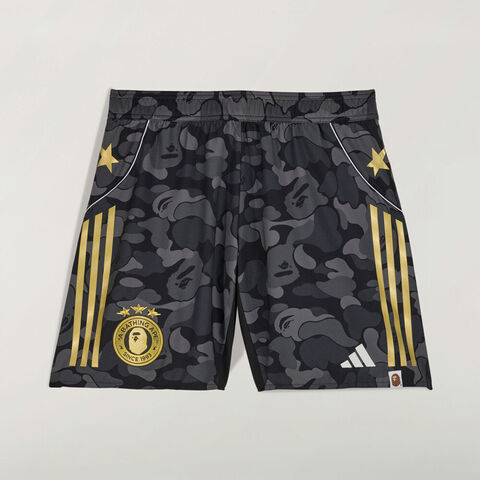 adidas Originals阿迪三叶草2025男子BAPE FB SHORTS梭织短裤KB2204