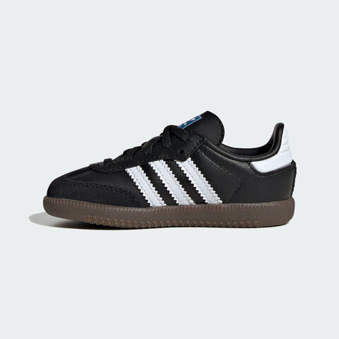 adidas Originals阿迪三叶草2025男婴童SAMBA OG CF EL I三叶草童装JQ3192