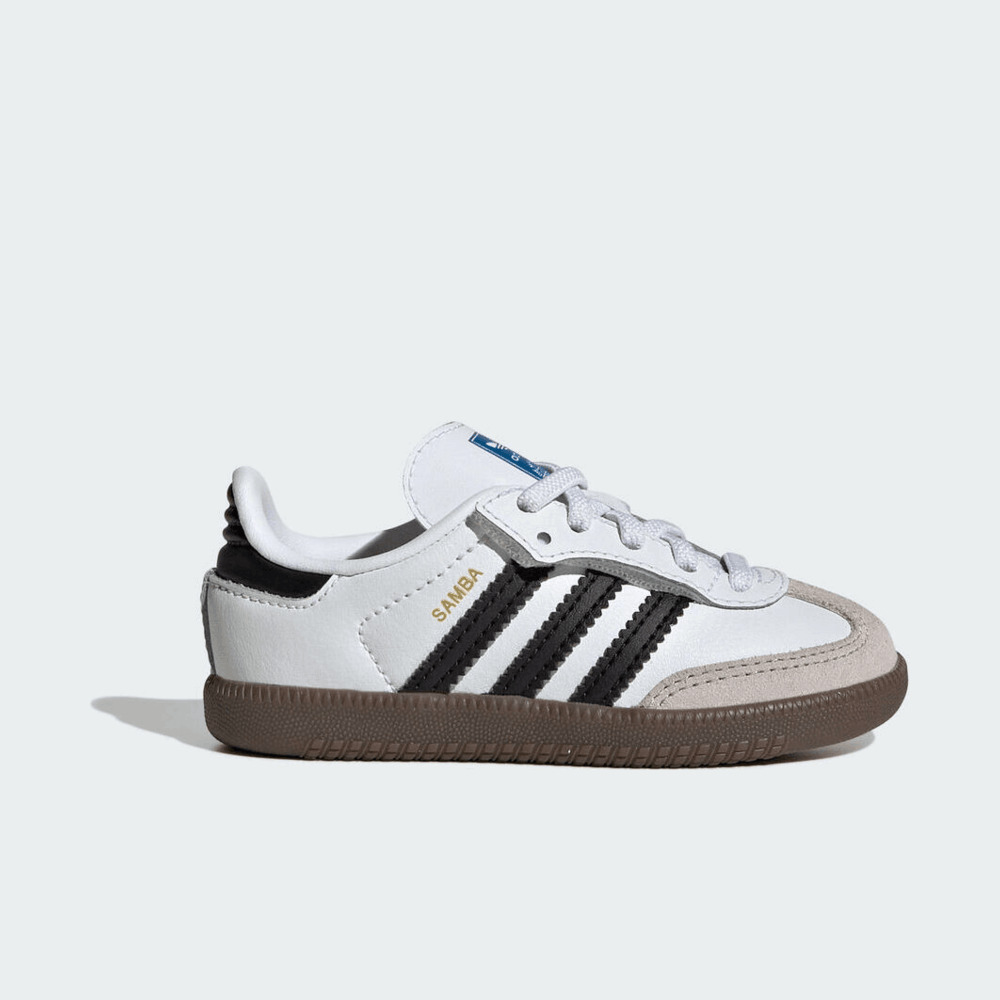 adidas Originals阿迪三叶草2025男婴童SAMBA OG CF EL I三叶草童装JQ3191