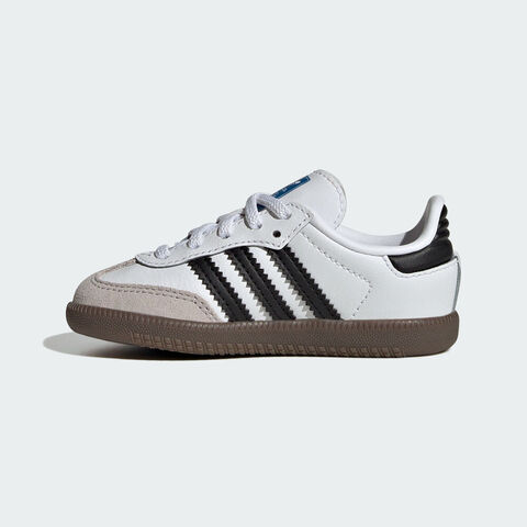 adidas Originals阿迪三叶草2025男婴童SAMBA OG CF EL I三叶草童装JQ3191