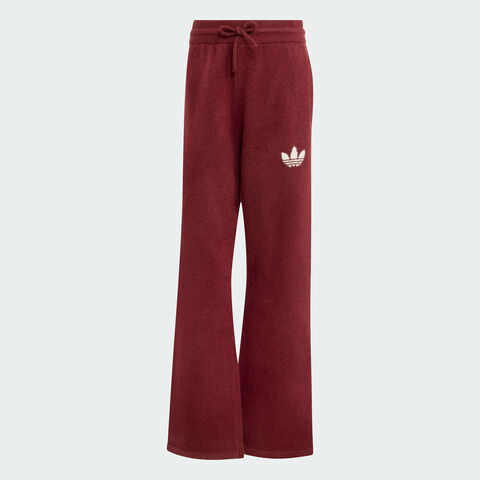 adidas Originals阿迪三叶草2025女子KNITTED PANTS针织长裤KF2533