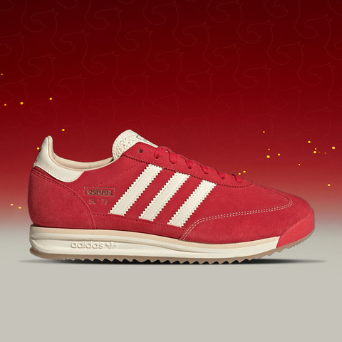 adidas Originals阿迪三叶草2025中性SL 72 RSORI-RUNNINGJQ9823