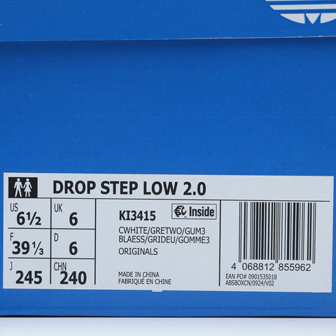 adidas Originals阿迪三叶草2025中性DROP STEP LOW 2.0ORI-BBALLKI3415