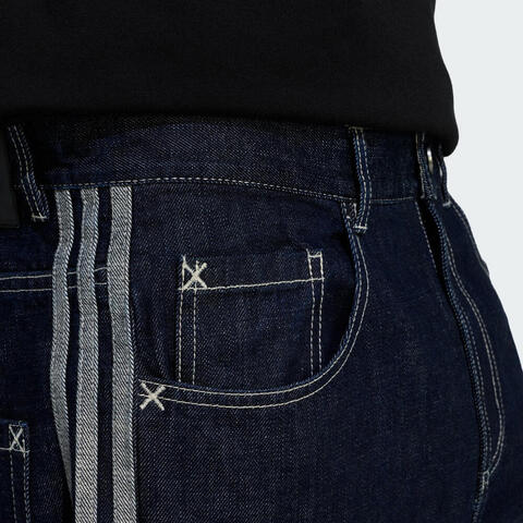 adidas Originals阿迪三叶草2025男子DENIM JEANS牛仔长裤KS6916