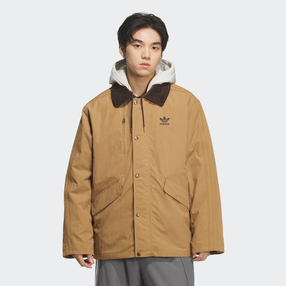 adidas Originals阿迪三叶草2025男子2IN1 JKT PAD M厚棉服KW1241