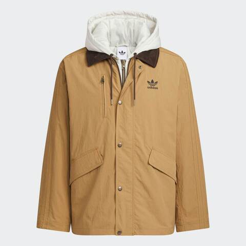 adidas Originals阿迪三叶草2025男子2IN1 JKT PAD M厚棉服KW1241