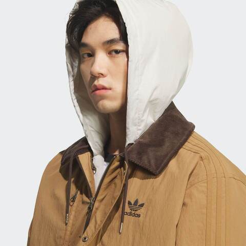 adidas Originals阿迪三叶草2025男子2IN1 JKT PAD M厚棉服KW1241