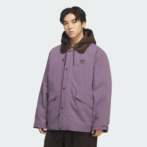 adidas Originals阿迪三叶草2025男子2IN1 JKT PAD M厚棉服KW1240