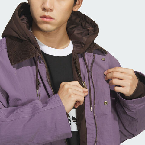 adidas Originals阿迪三叶草2025男子2IN1 JKT PAD M厚棉服KW1240