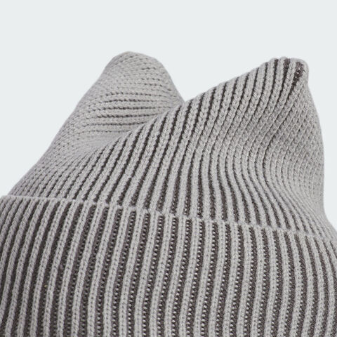 Adidas Original阿迪三叶草2025中性CAT EAR BEANIE针织帽IA8909