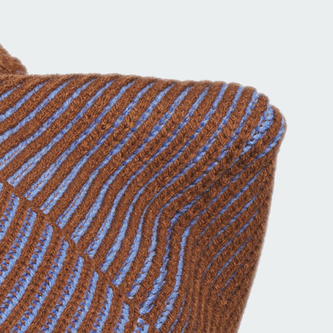 Adidas Original阿迪三叶草2025中性CAT EAR BEANIE针织帽IA8911