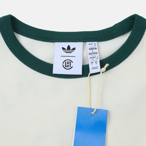 Adidas Original阿迪三叶草2025男子CLOT LS TEE针织无领长TJM7456