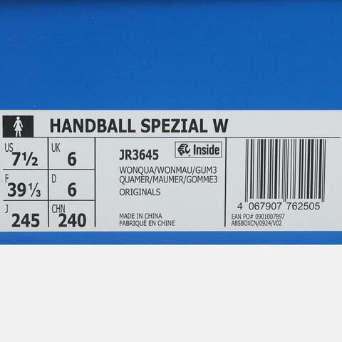adidas Originals阿迪三叶草2025中性HANDBALL SPEZIAL WORI-CLASSICJR3645