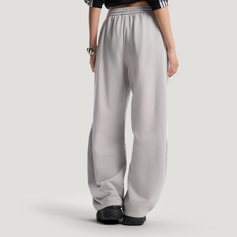 Adidas Original阿迪三叶草2025女子CURVED KNIFE P针织长裤IA7519