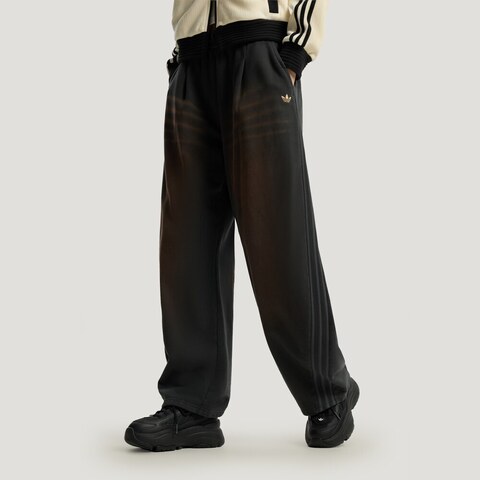 Adidas Original阿迪三叶草2025女子CURVED KNIFE P针织长裤IA7518