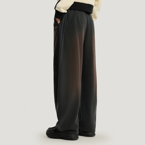 Adidas Original阿迪三叶草2025女子CURVED KNIFE P针织长裤IA7518