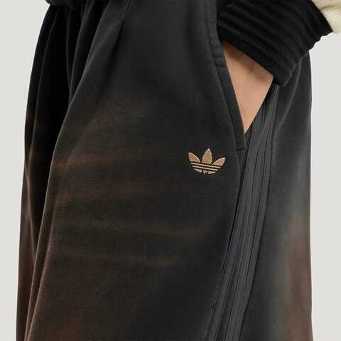 Adidas Original阿迪三叶草2025女子CURVED KNIFE P针织长裤IA7518