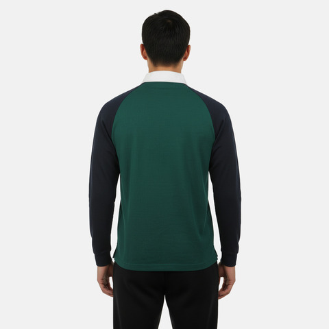 Adidas Original阿迪三叶草2025男子TYSHAWN RUGBY针织有领长TKE7013