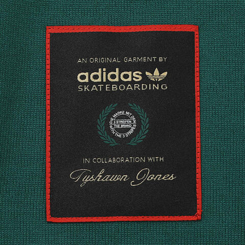 Adidas Original阿迪三叶草2025男子TYSHAWN RUGBY针织有领长TKE7013