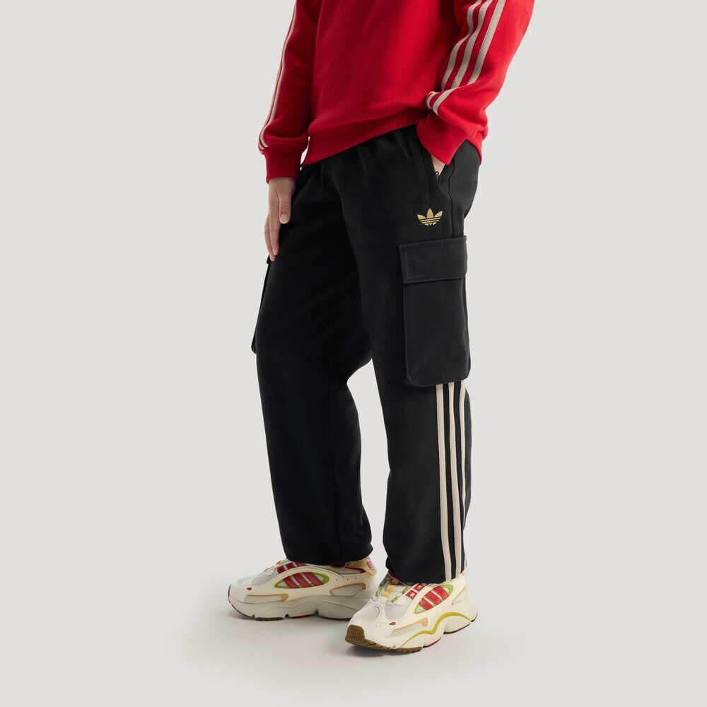 Adidas Original阿迪三叶草2025男大童JK CARGO PNT梭织长裤KT5001