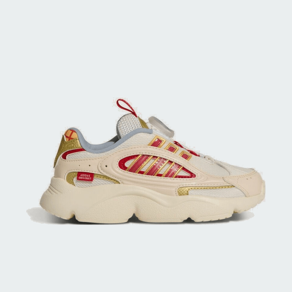 Adidas Original阿迪三叶草2025男小童OZMILLEN BOA C三叶草童装KK4470