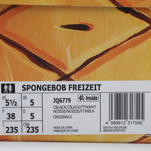 Adidas Original阿迪三叶草2025中性SPONGEBOB FREIZEITENERGYJQ6779