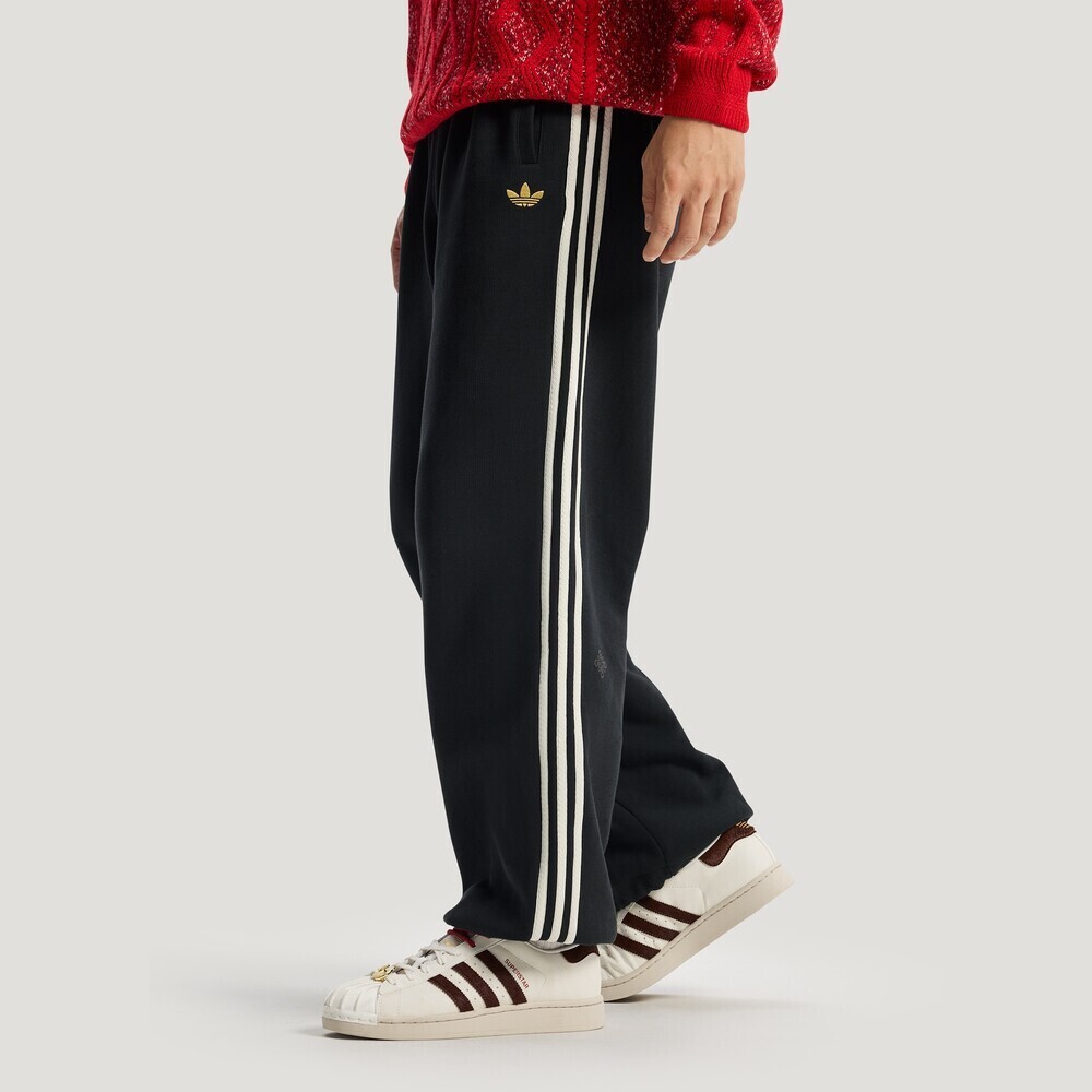 Adidas Original阿迪三叶草2025男子LNY PANT M针织长裤KT0652