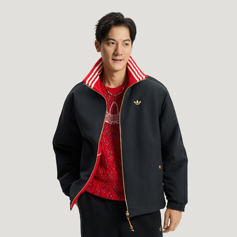 Adidas Original阿迪三叶草2025男子LNY JKT PAD M薄棉服KT0639