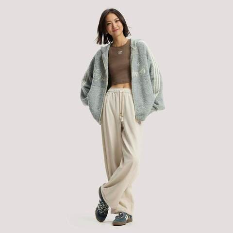 Adidas Original阿迪三叶草2025女子LNY PANT W梭织长裤KT3138