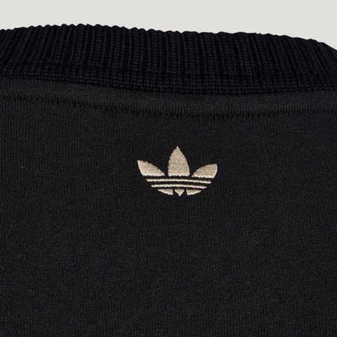 Adidas Original阿迪三叶草2025男子CRFT CREW U针织无帽卫衣KU1422