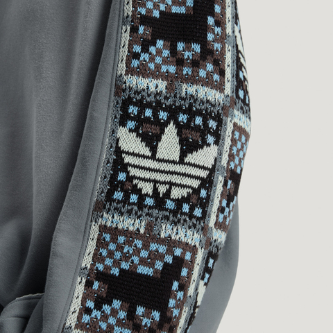 Adidas Original阿迪三叶草2025女子CRFT CREW W针织无帽卫衣IA8931