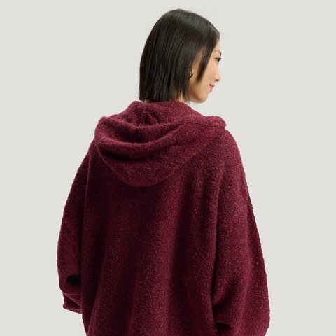 Adidas Original阿迪三叶草2025男子CRFT JKT HOODIE针织连帽外套KT0718