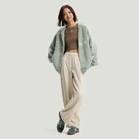 Adidas Original阿迪三叶草2025男子CRFT JKT HOODIE针织连帽外套KT0717