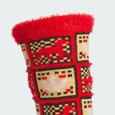 Adidas Original阿迪三叶草2025中性NEWY SLG SOCK中袜KS2743