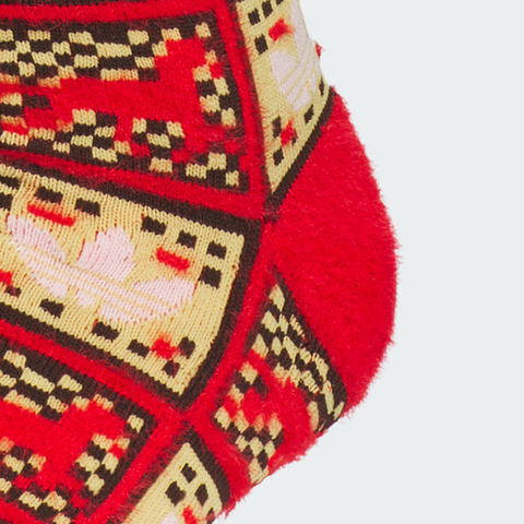 Adidas Original阿迪三叶草2025中性NEWY SLG SOCK中袜KS2743