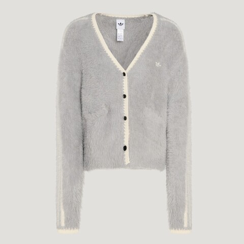 Adidas Original阿迪三叶草2025女子CRFT CARDIGAN毛线开衫KT3170