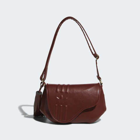 Adidas Original阿迪三叶草2025中性NEWY MKF SDLE单肩包KW4726