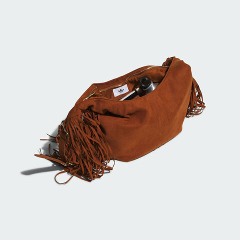 Adidas Original阿迪三叶草2025中性NEWY MKF SUEDE单肩包KS8259