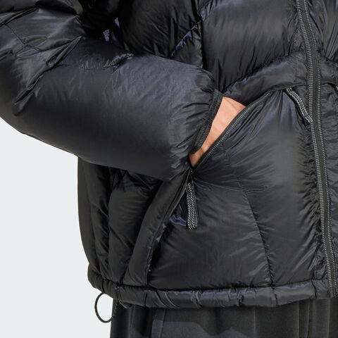 Adidas Original阿迪三叶草2025男子EQT JKT厚羽绒服-短JV7653