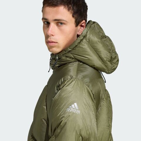 Adidas Original阿迪三叶草2025男子EQT JKT厚羽绒服-短JX1447