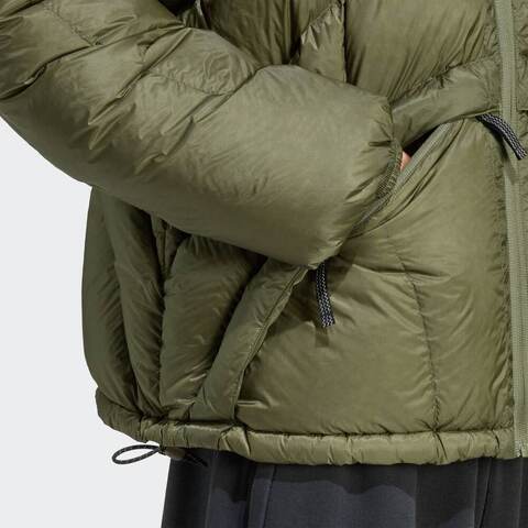 Adidas Original阿迪三叶草2025男子EQT JKT厚羽绒服-短JX1447