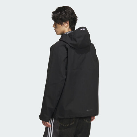 adidas Originals阿迪三叶草2025男子GORE 3L JKT梭织连帽外套KA3941