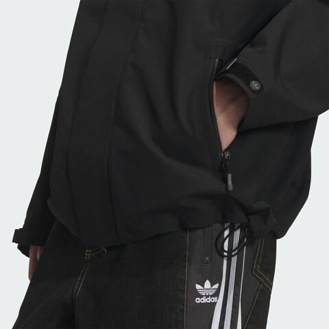 adidas Originals阿迪三叶草2025男子GORE 3L JKT梭织连帽外套KA3941