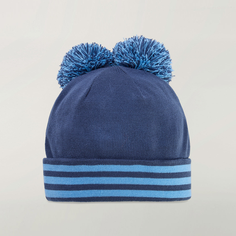 Adidas Original阿迪三叶草2025中性POM POM BEANIE针织帽KA2408