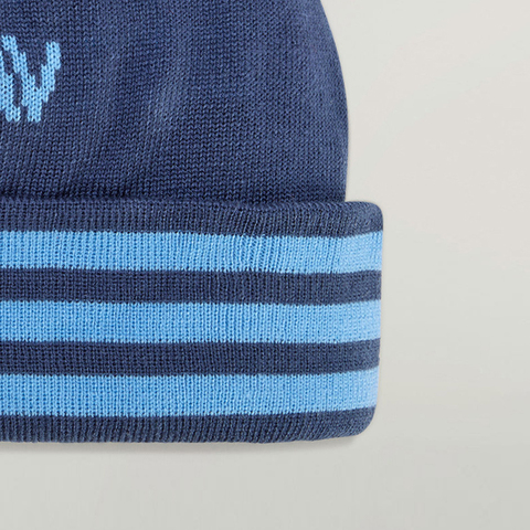 Adidas Original阿迪三叶草2025中性POM POM BEANIE针织帽KA2408