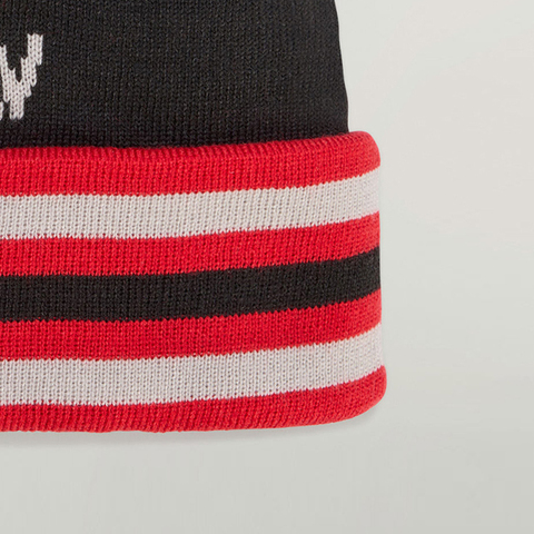 Adidas Original阿迪三叶草2025中性POM POM BEANIE针织帽KA2391